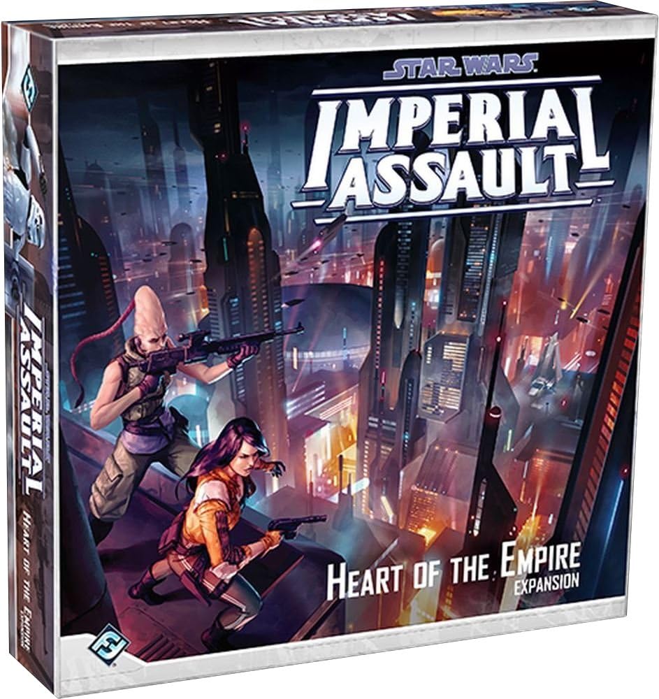 Fantasy Flight Games - Imperial Assault Expansion Heart of The Empire - Board Game - Ages 14+ - 2-5 Players - 60-120 Minute Playing Time