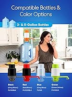 Vista 8 de Brio Bomba de agua potable manual universal (naranja)