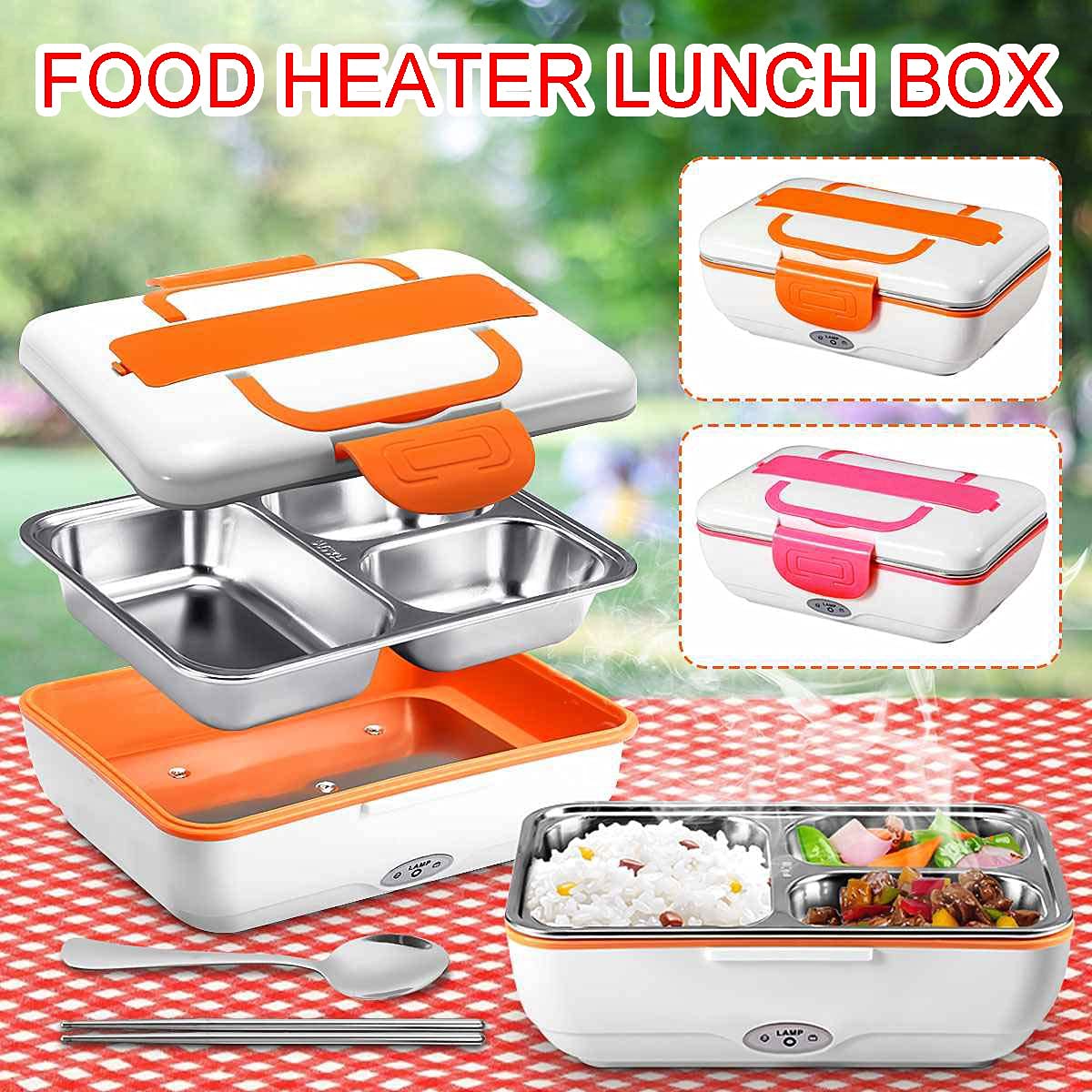Lunch Box Elettrico 80W 1.8L: Scaldavivande Professionale Auto/Ufficio