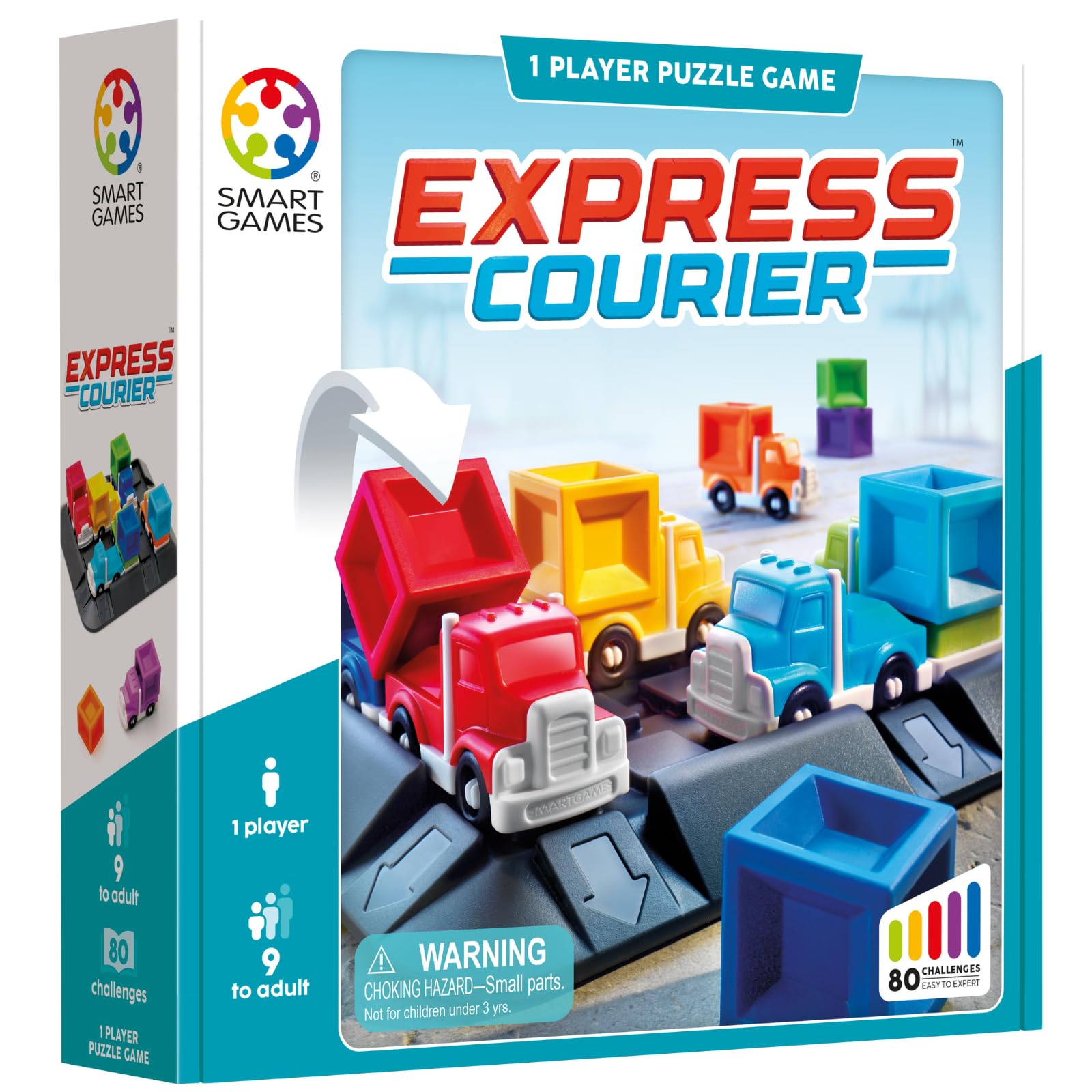 Express Courier - Truck Traffic Logic Puzzle Game, Ages 9+ | Load trucks, clear the gridl…