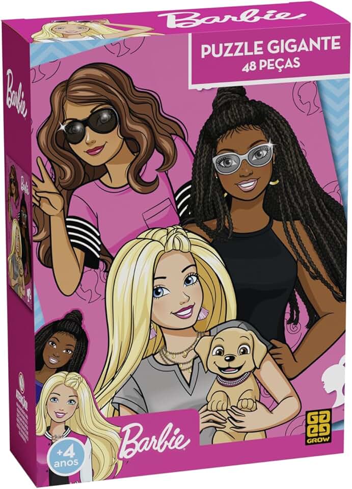 QUEBRA-CABEÇA GIGANTE BARBIE