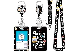 Pharmacy Pharmacist Chill Pill Lanyard for Id Badges