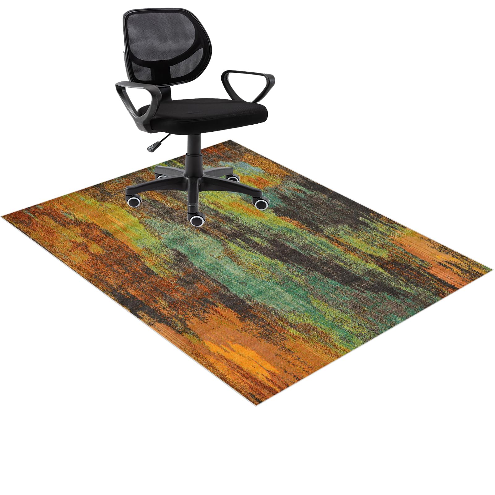 Tapis de protection de sol antidérapant contre les rayures de fauteuil