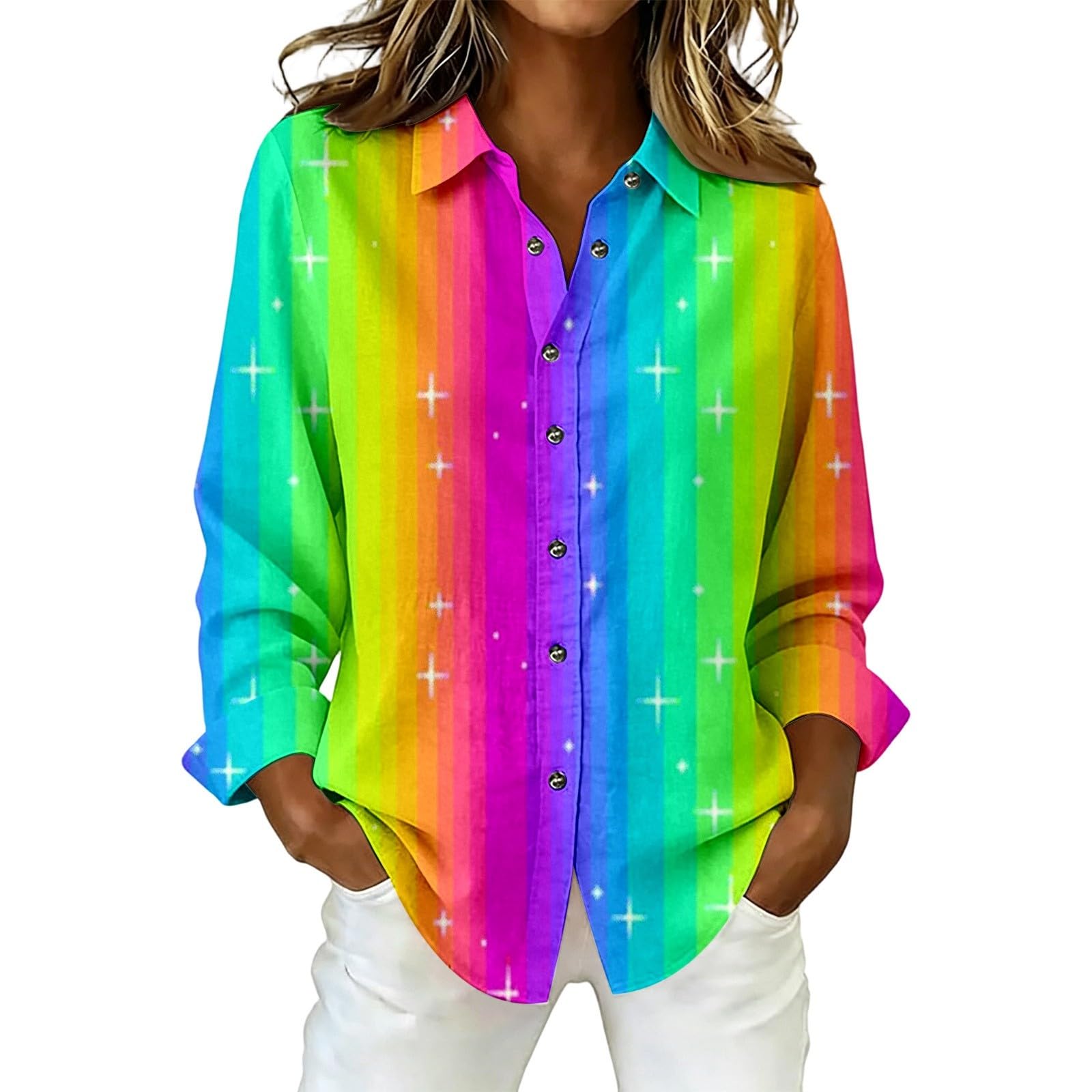 Chemise Mois Fierté colorée pour exprimer votre authenticité cet été - 4