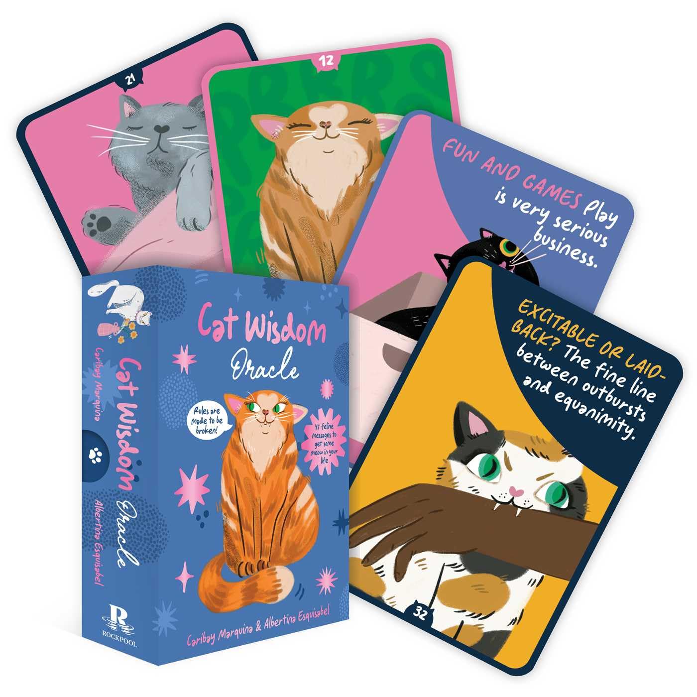 Cat Wisdom Oracle: 45 feline messages to get some meow in your life (Rockpool Oracle)