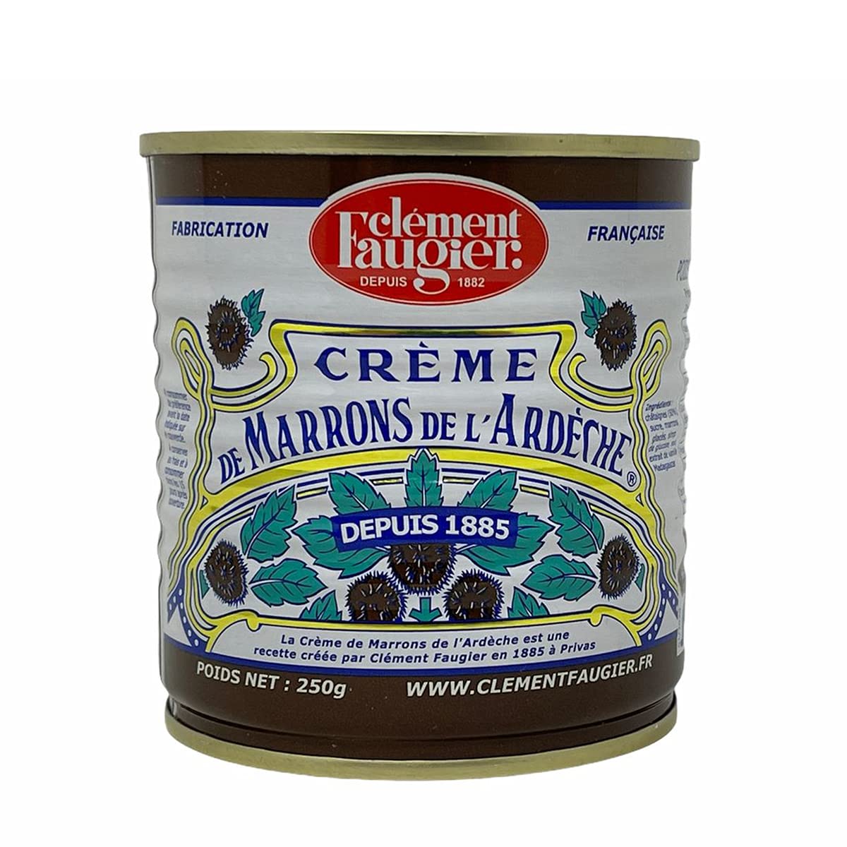Clement Faugier Die originale Maronencreme mit Vanille aus Frankreich 250 Gramm, Menge:12 Stck.