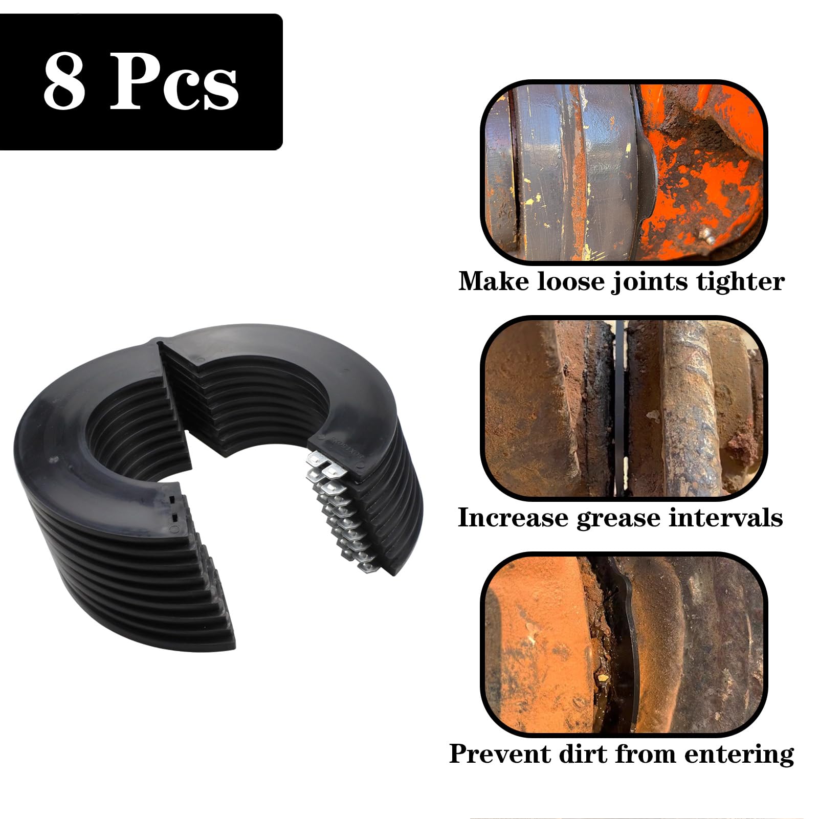 ぴむページ Amazon.com: GYUPTRK 8 Pack 80MM Excavator Bucket Pin Shim Kit