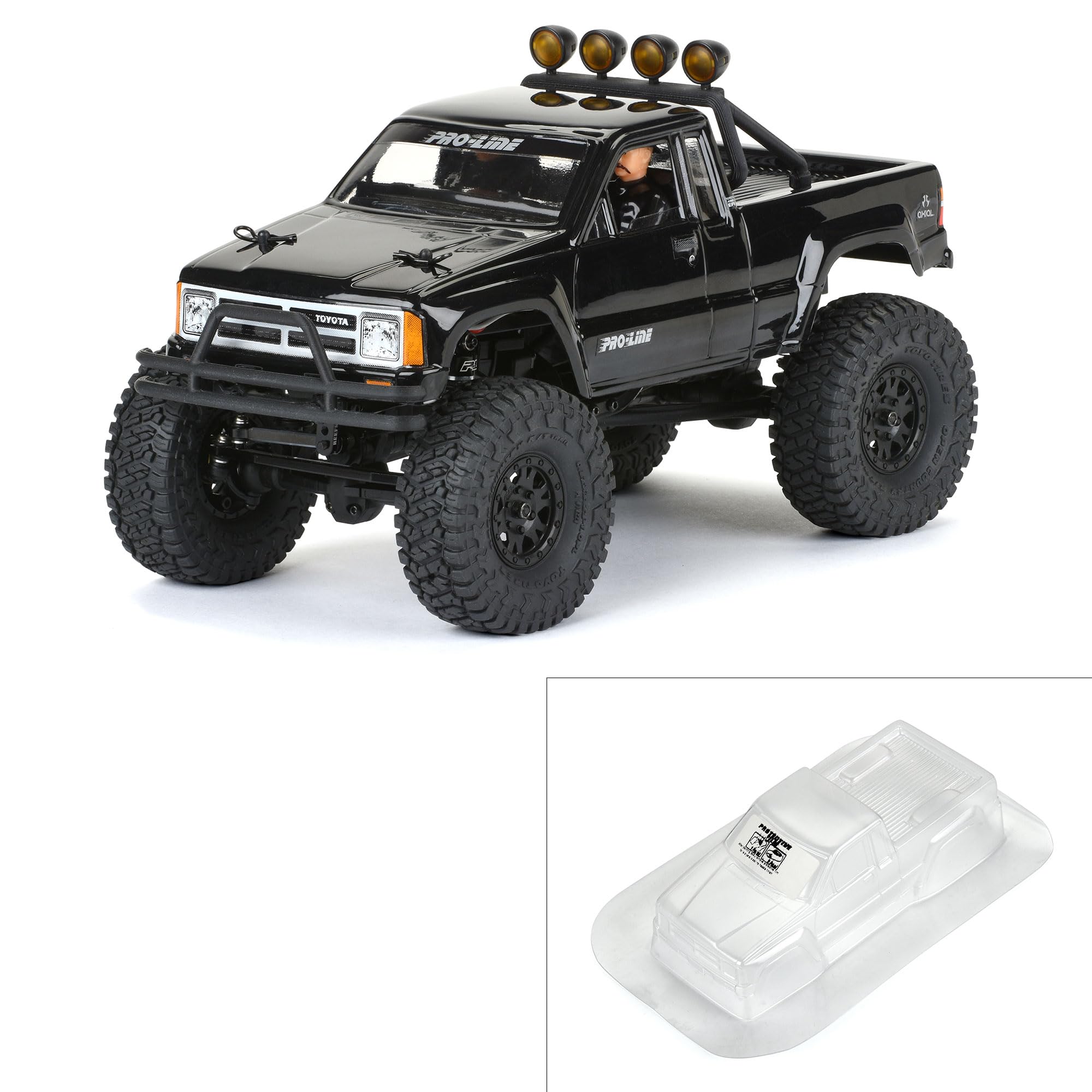 Amazon.com: Pro-Line Racing 1985 Toyota HiLux SR5 Clear Body