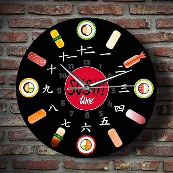 寿司時計 元祖食品サンプル屋「寿司時計」