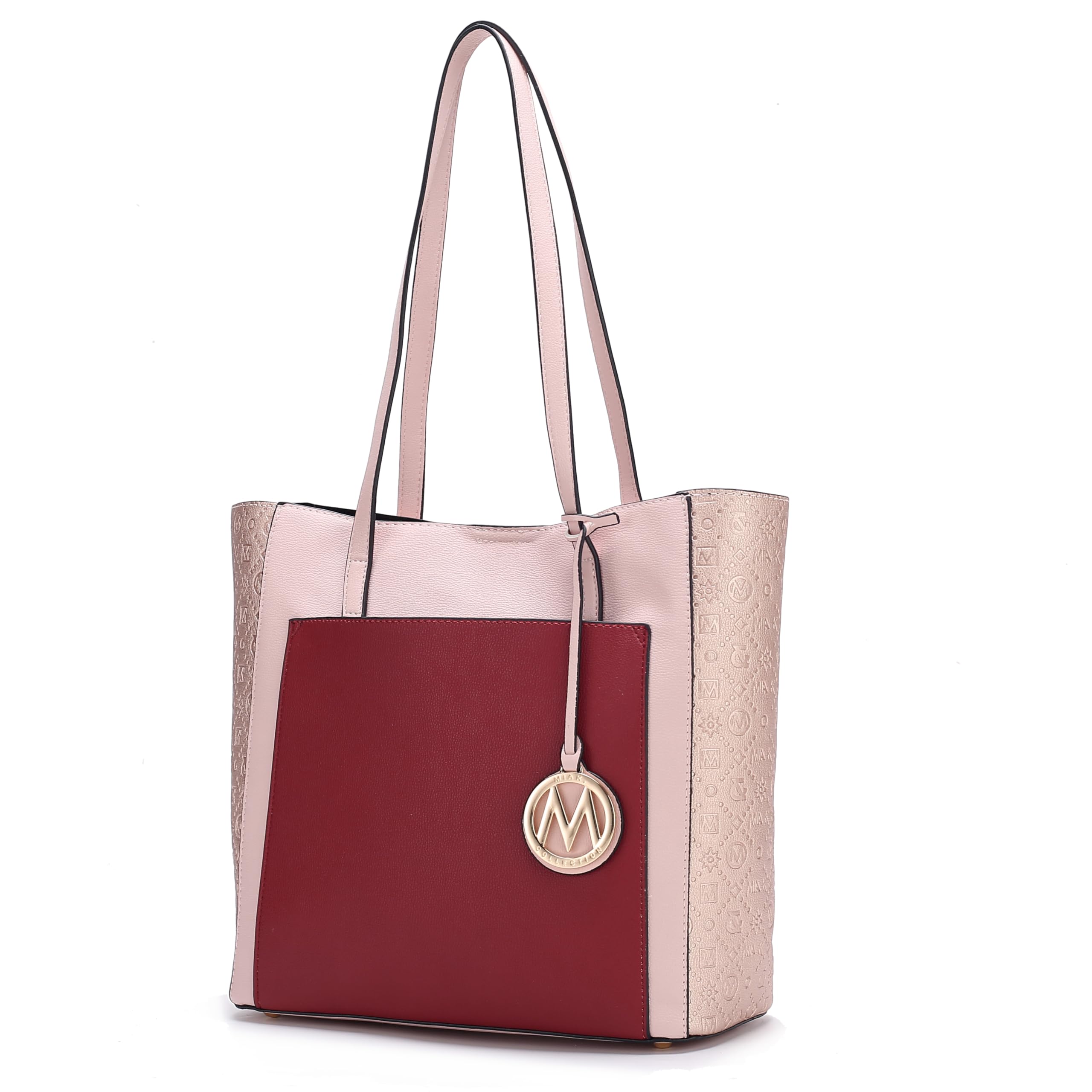 MKF Collection Tote Bag for Women, vegan Leather Large Top Handle Handbag Fashion Shoulder Bag Purse By Mia K
