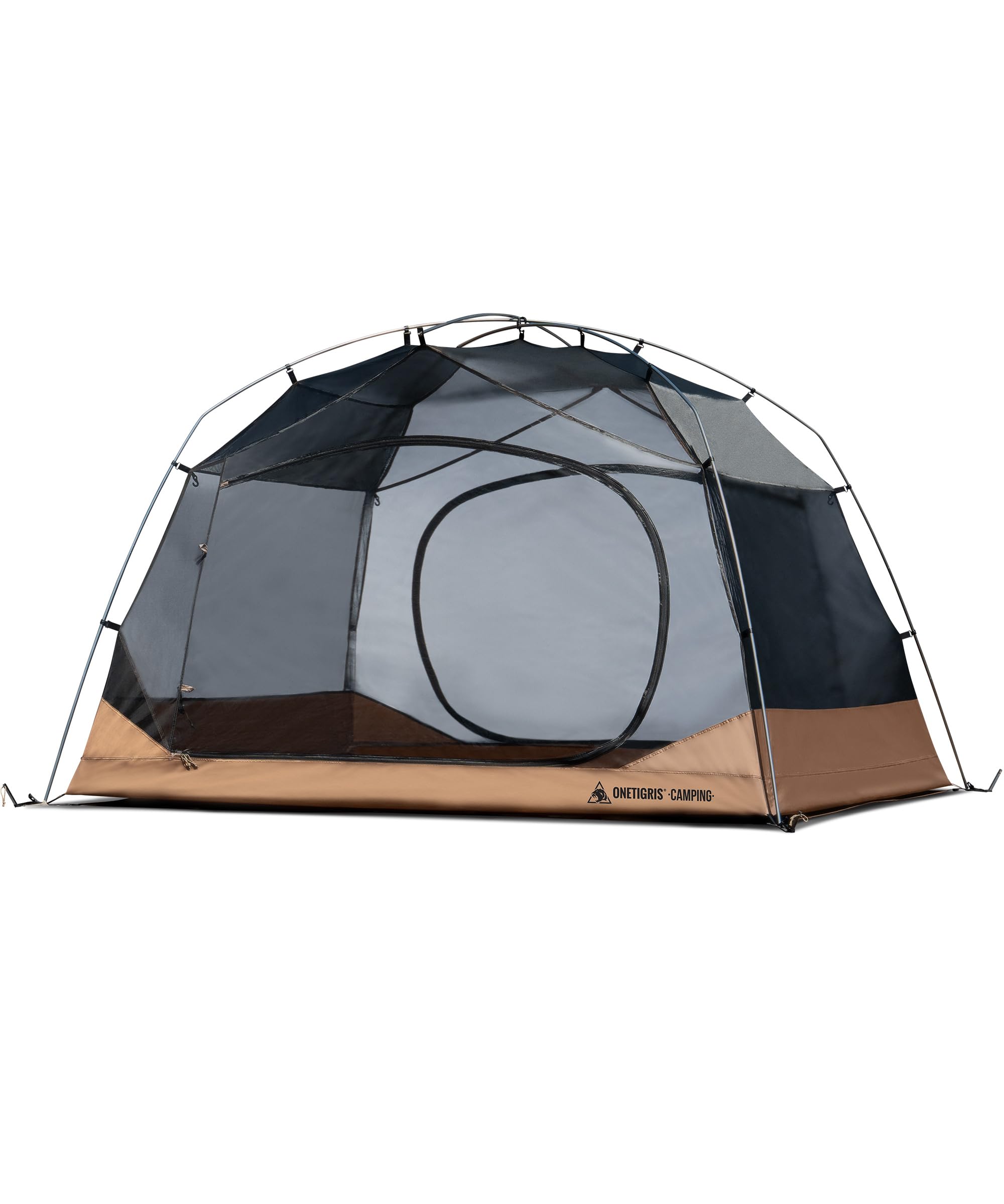 OneTigris JOVIAN 4 personas tienda de campaña impermeable cúpula para camping | Tienda de campaña familiar con columna de agua de 2000 mm, para actividades al aire libre y excursiones familiares