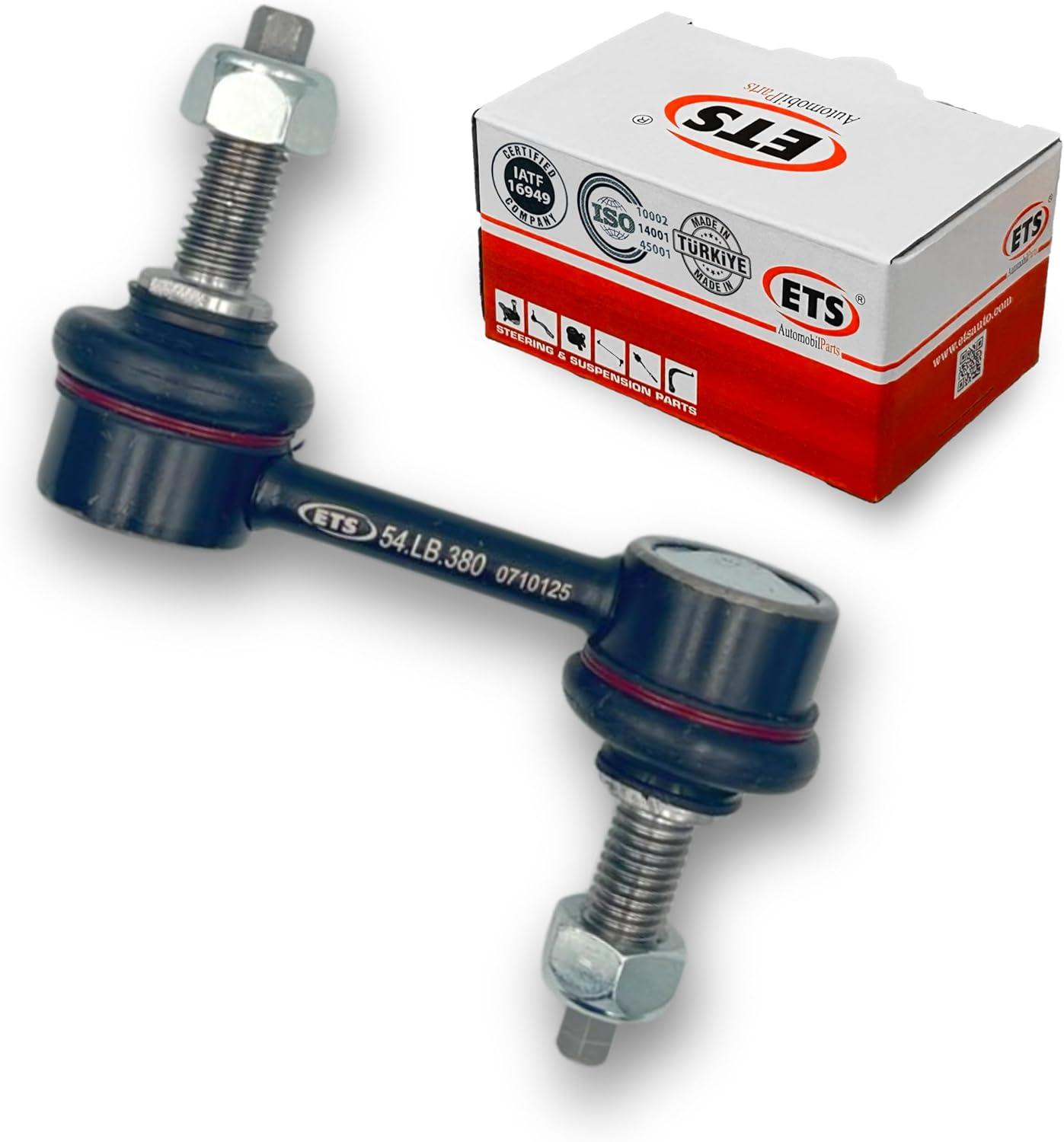 ETS 2Pc Front or Rear Stabilizer Sway Bar End Link Pair Kit K750136 Fits 2004-2009 Cadillac XLR / 1997-2013 Chevrolet Corvette