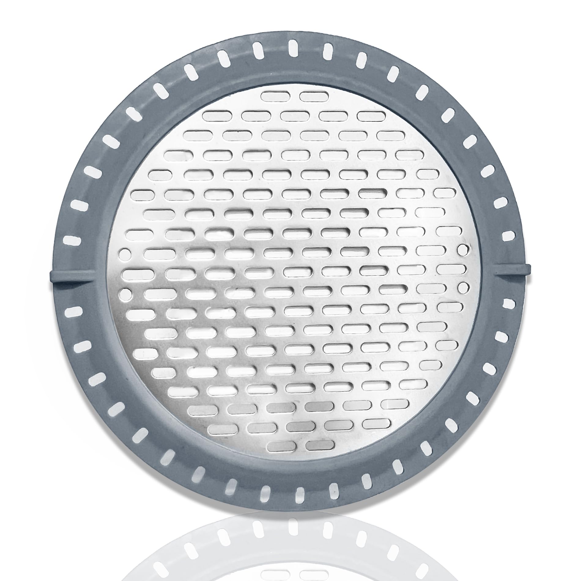 1 Pcs Sink Strainer Drain Protector, Stainless Steel Drain Protector, Shower Stall Drain Protector, Hair Catcher, Prevent Drain Clog, Suitable for bathrooms, bathtubs, kitchens, laundry rooms (12.5cm)