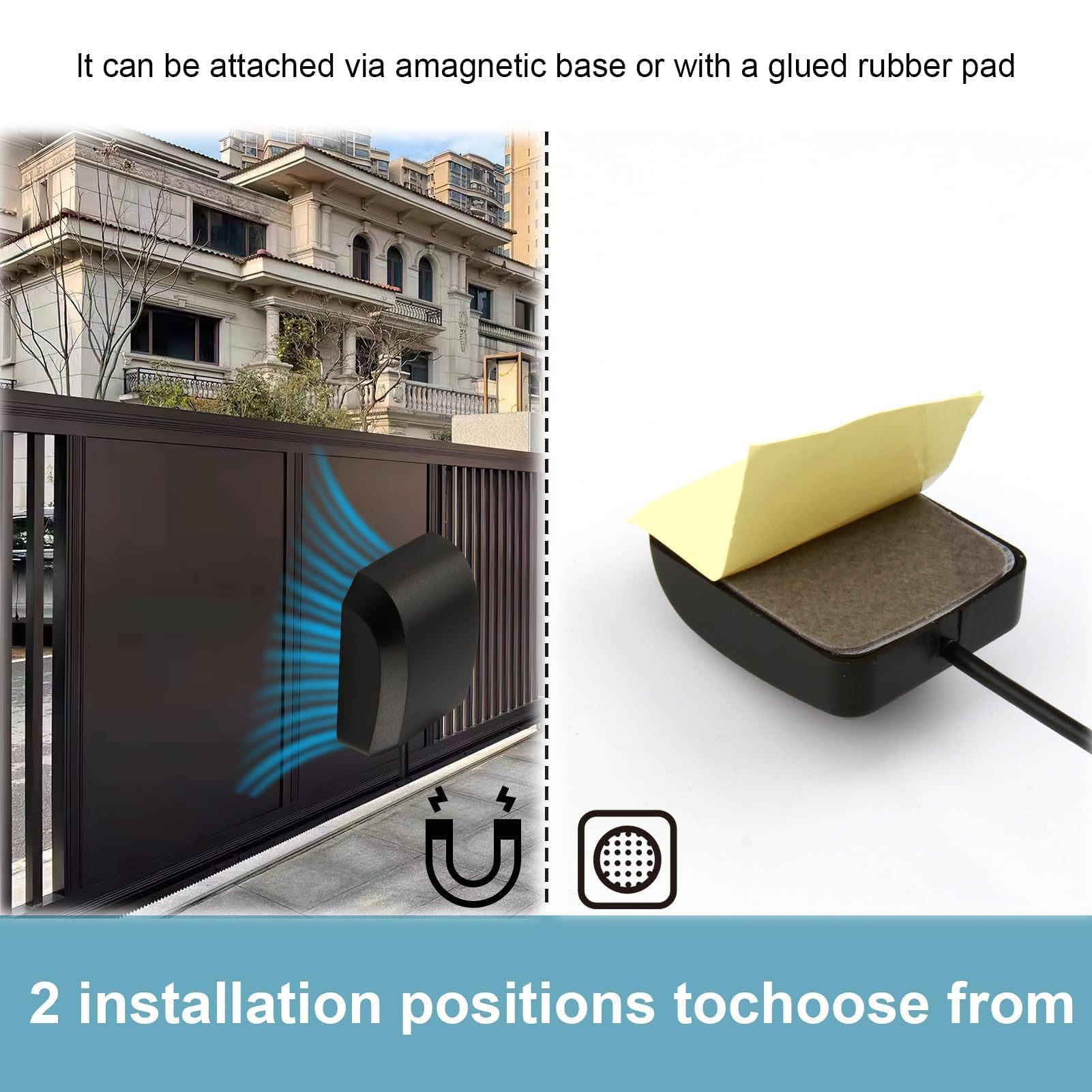 CoCar Antenne SMA Plug Actif Amplifiée - Antenne GPS Navigation Dash Stéréo Radio Avec Câble 3m