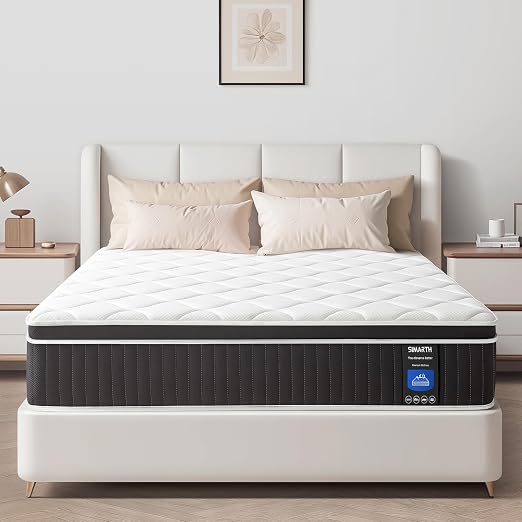 Firm King Mattress 12 Inch King Size Hybrid Mattresses