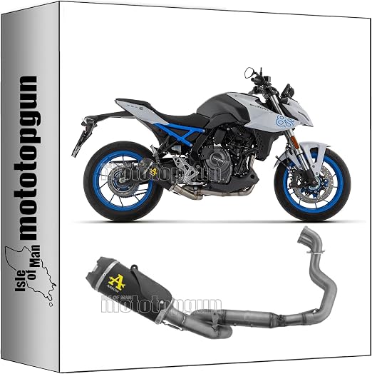 Arrow Works Open Titanio (solo circuito, no homologado) - Suzuki GSX-8S (2023)