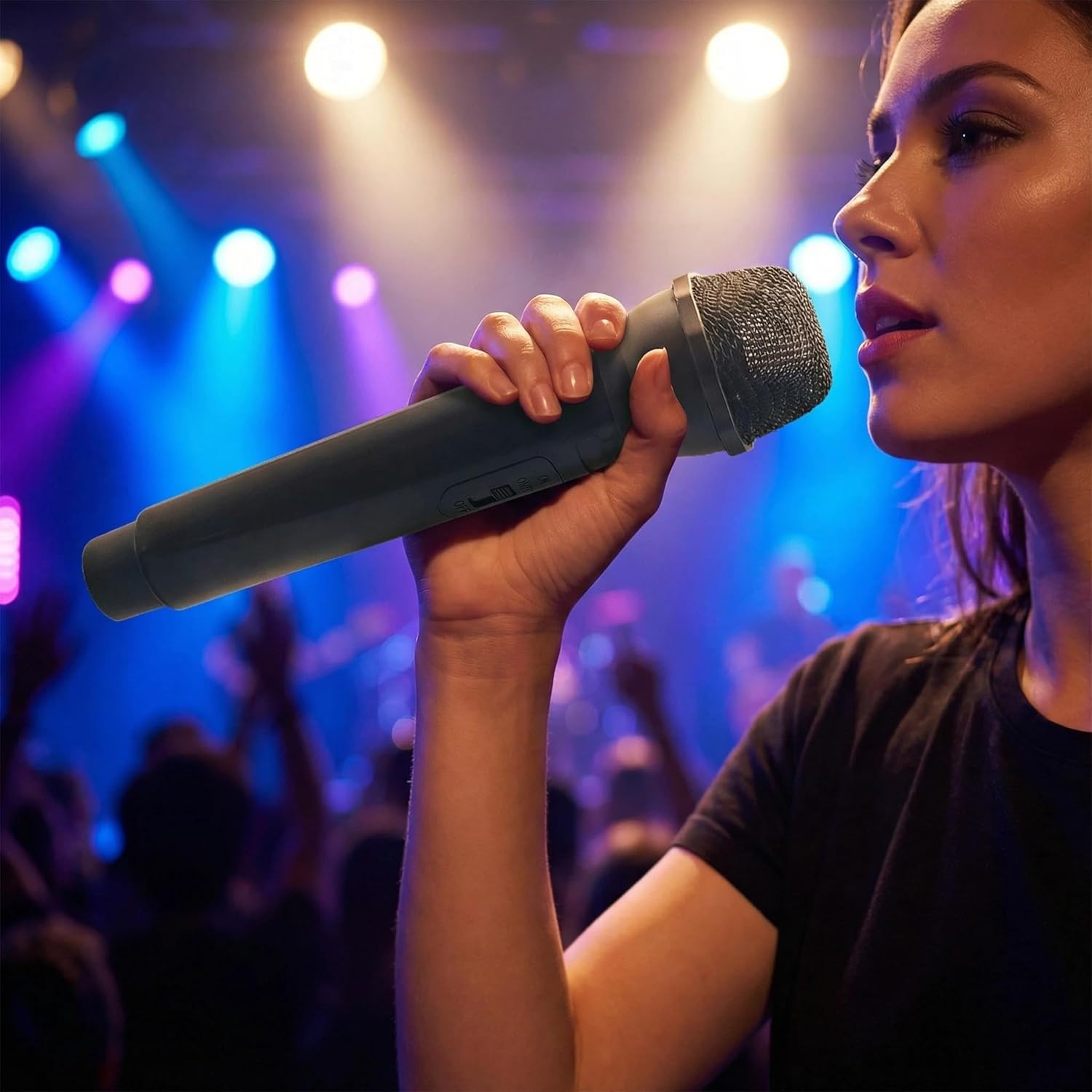 Microphone Toy,Plastic Pretend Mic for Show & Tell, Reading Aloud, Presentations & Confidence Building Activities - Image 6