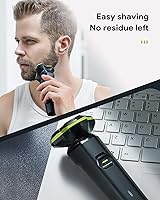 Vista 9 de Electric Razor for Men - Electric Shavers for Men with Magnetic Detachable Head, 3D Floating Head, Ideal for Travel, Office, and Business Trips