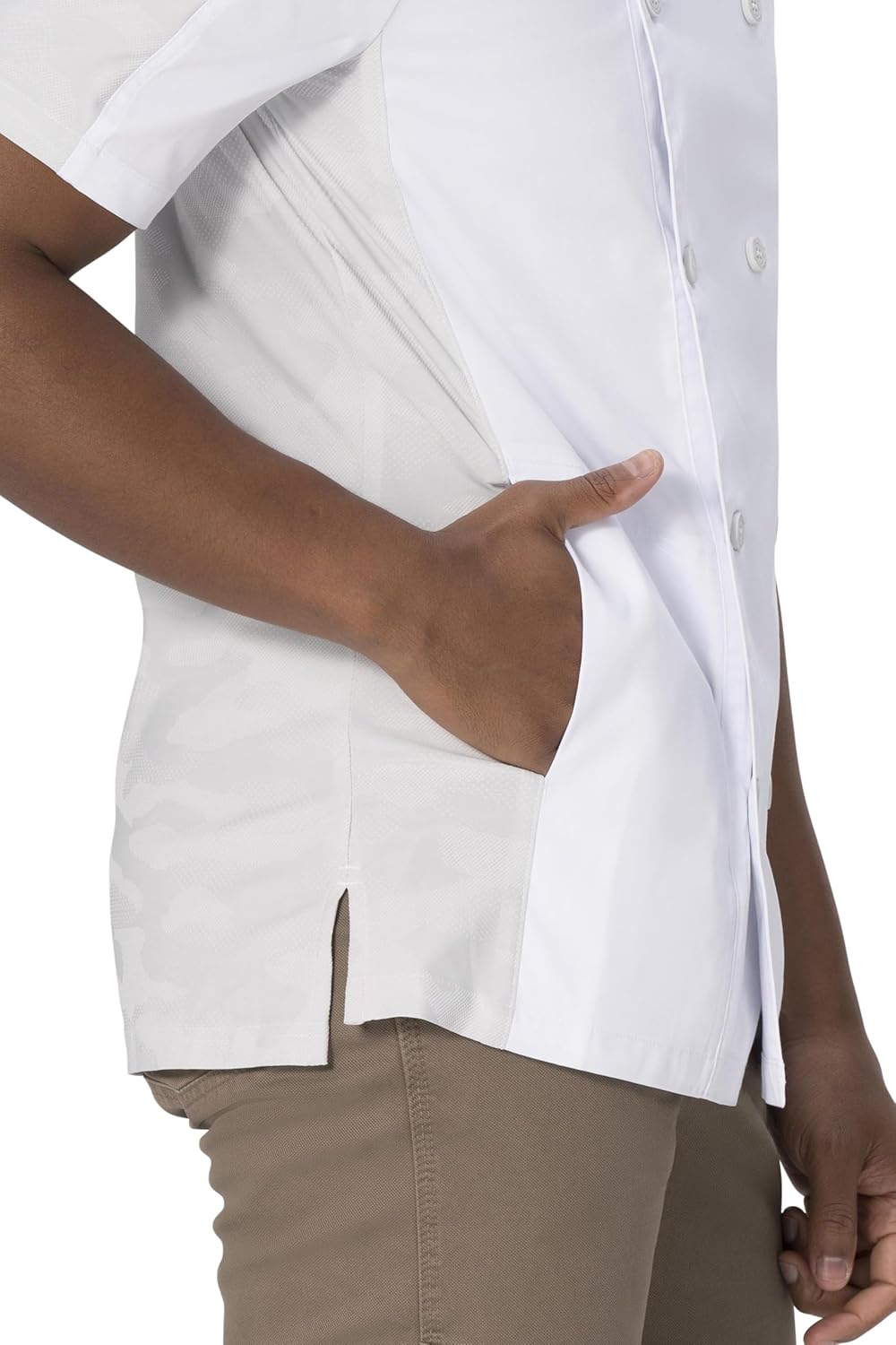 Chef Works Men's Mojave Short Sleeve Chef Coat - Image 5