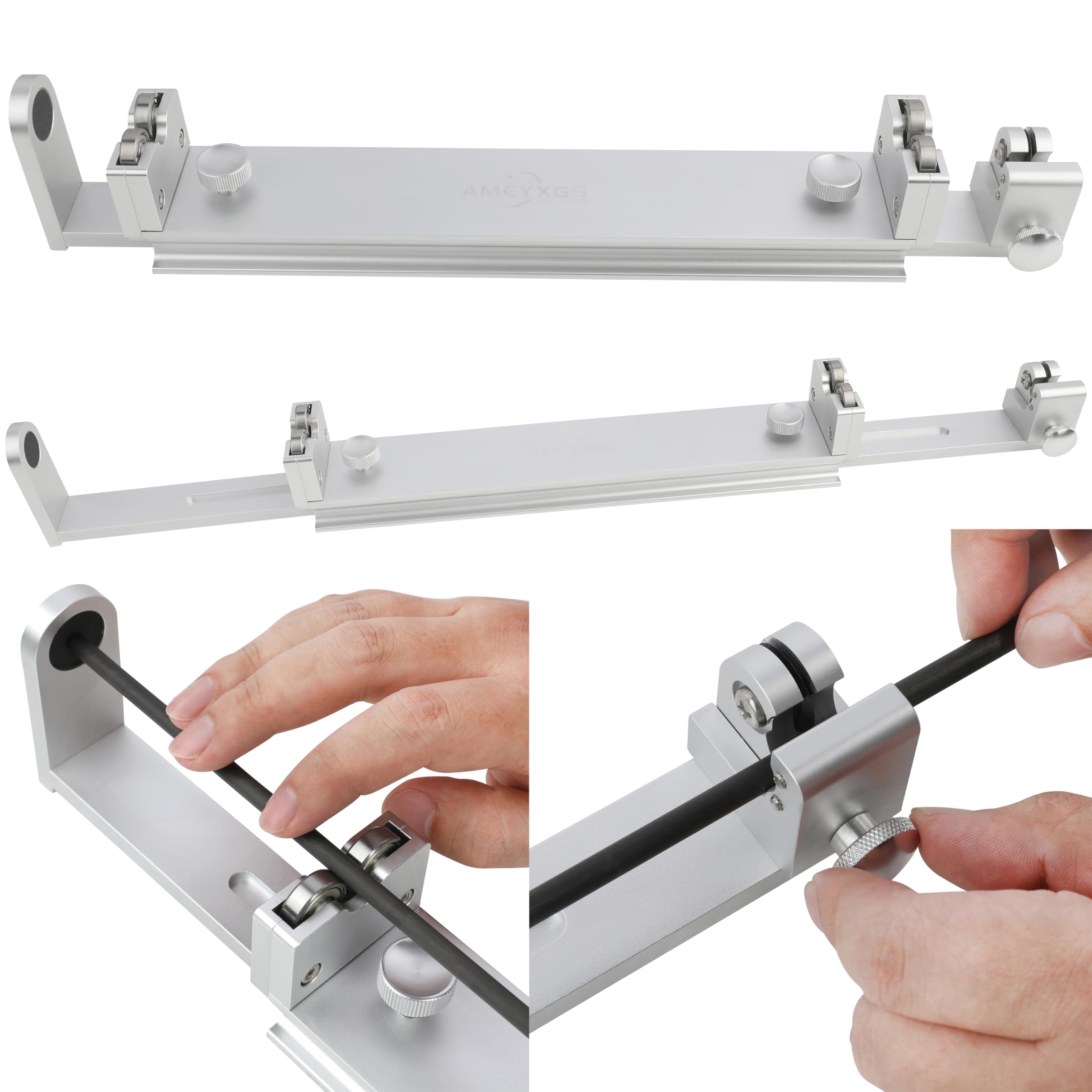 ZSHJGJR Archery Arrow Shaft Cutter Tools Arrow Spinner Tester Arrow Shaft Grinder Burr Polisher Arrow Shaft Straightness Inspector Multifunctional Repair Tool Archery Arrow DIY Tools (Cutter Tool)