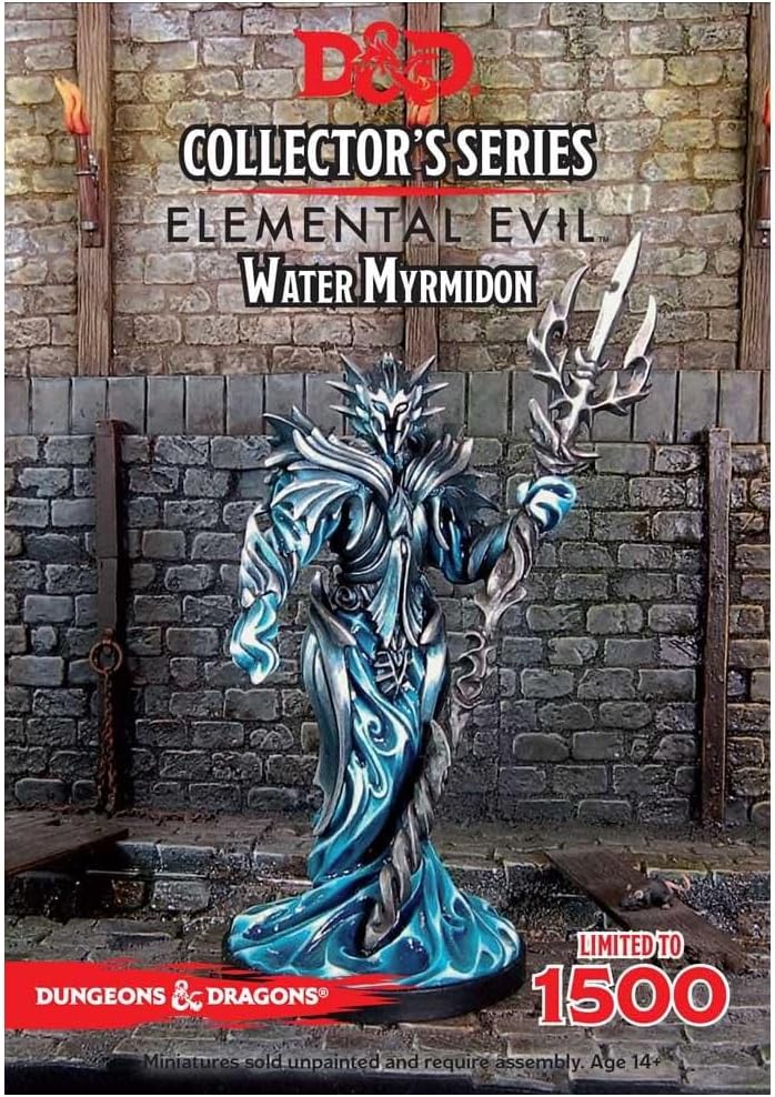 Gale Force Nine Battlefront Minis D&D Elemental Evil Water Myrmidon Figure