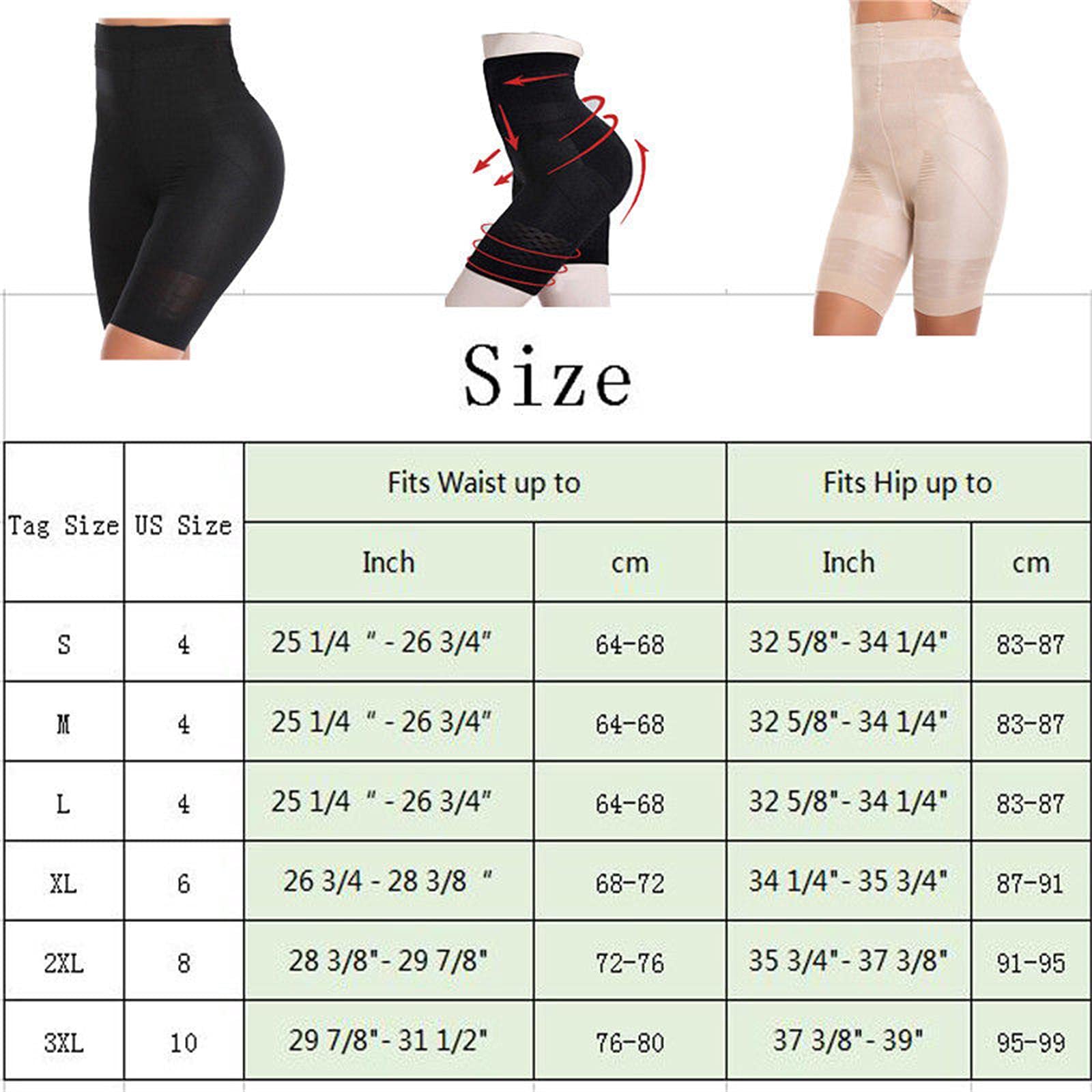 Damskie majtki z wysokim stanem, bielizna modelująca