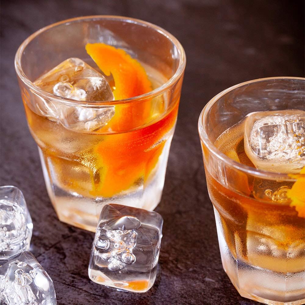 Restaurantware Otto 5 Ounce Whiskey Glasses Set Of 6 Paneled Rocks Glasses - Fine-Blown Tempered Heavy Base Dishwasher-Safe Clear Glass Scotch Glasses For Cocktails Or Liquors - Image 3