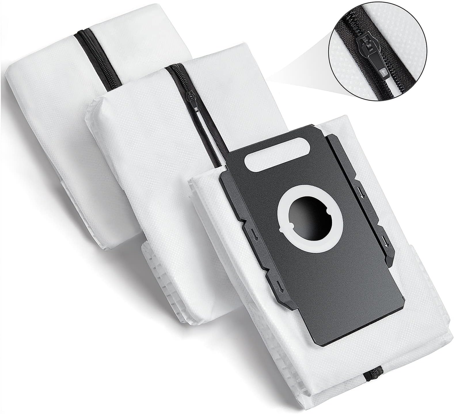 CHIKIXSON Reusable Vacuum Bags for All iRobot Roomba I & S