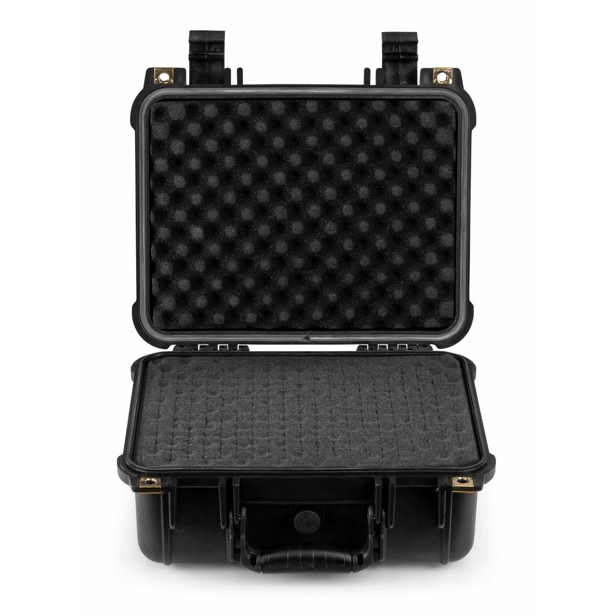 Power Dynamics GIGcase6 Maleta Rígida Impermeable con Espuma Interior para Protección Total - Estuche Universal para DJ, Fotografía, Cámaras, Equipos Electrónicos o Transporte Seguro. Color Negro