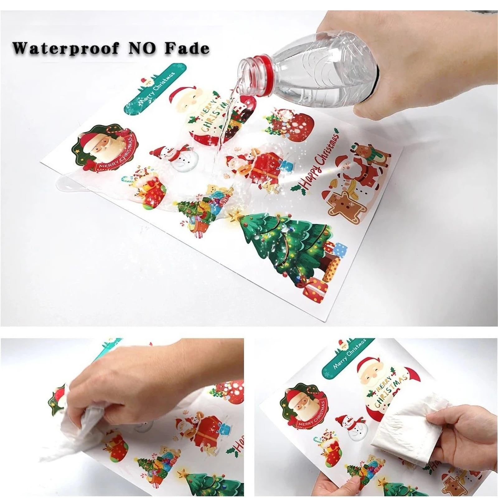 Carta Per Stampante A4 Etichetta autoadesiva A4 in carta adesiva Vinly, impermeabile, antistrappo, antigraffio, for stampe laser(Matte 100sheets)