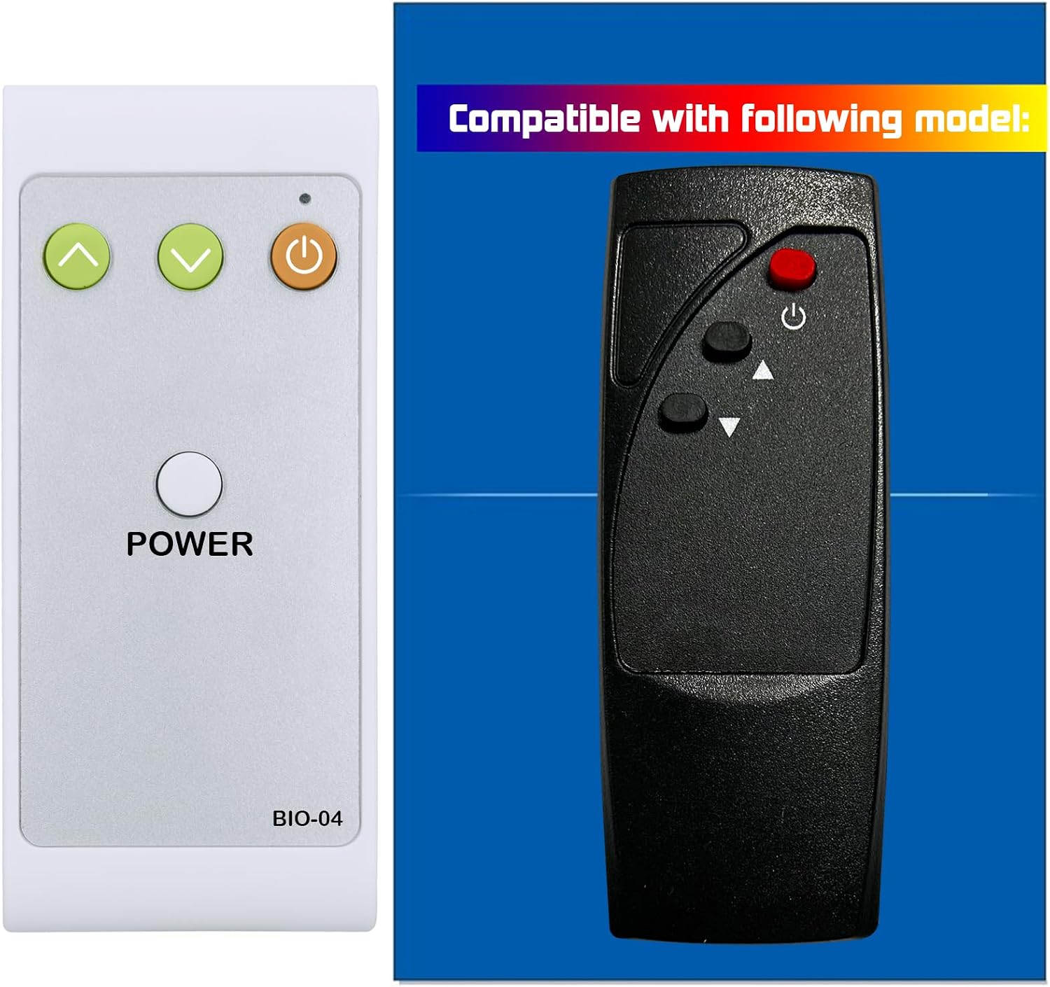 Replacement Remote Control for Holmes Heater HRH6403ERE HRH6504ERE HRH8005A