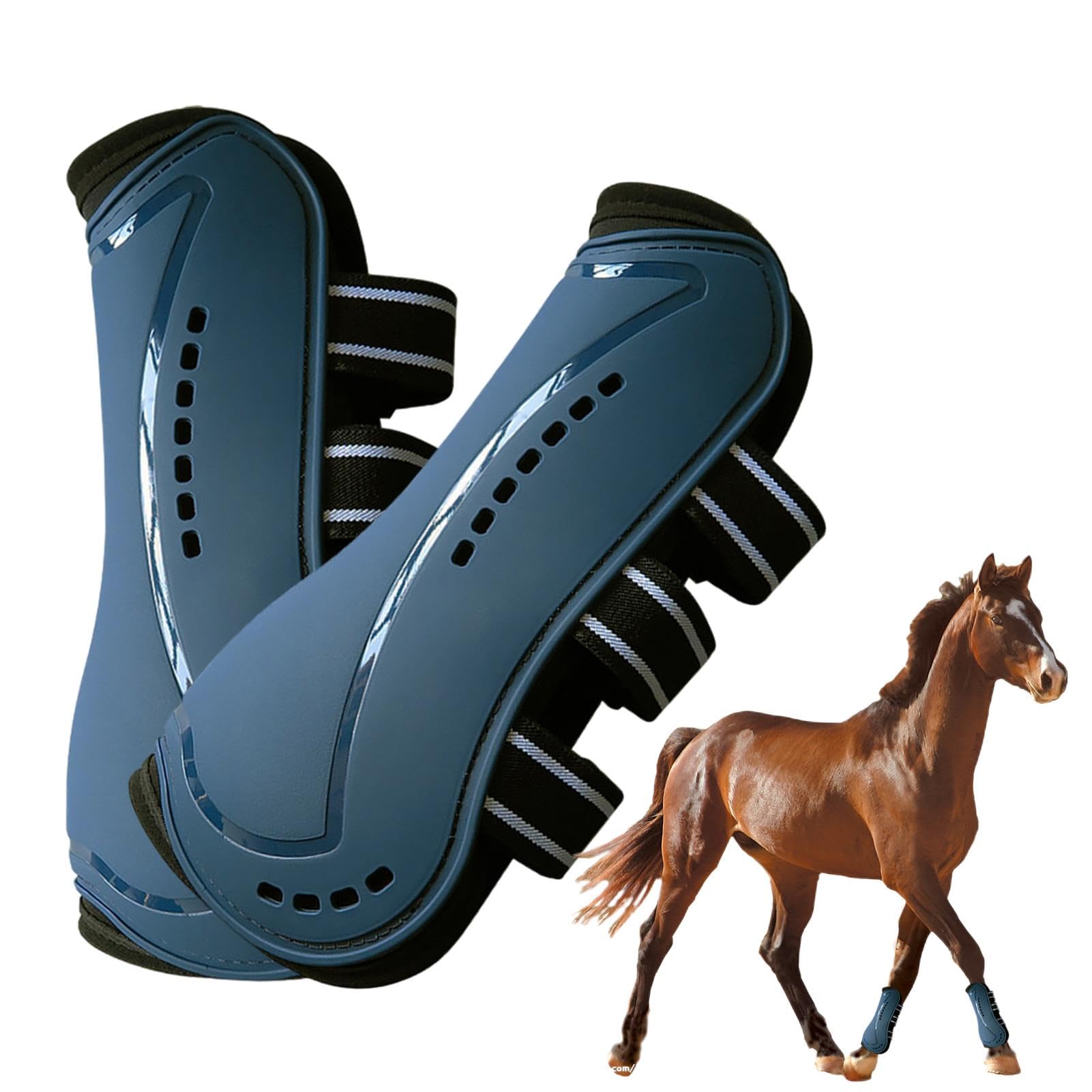 Guêtres pour chevaux pour le saut d'obstacles et le travail sur le plat