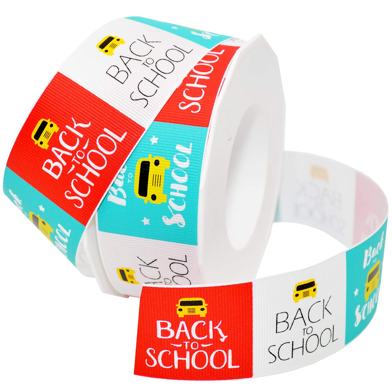 Ruban de rentrée scolaire Mutlicolor Morex Ribbon 20 mètres rubanerie robuste