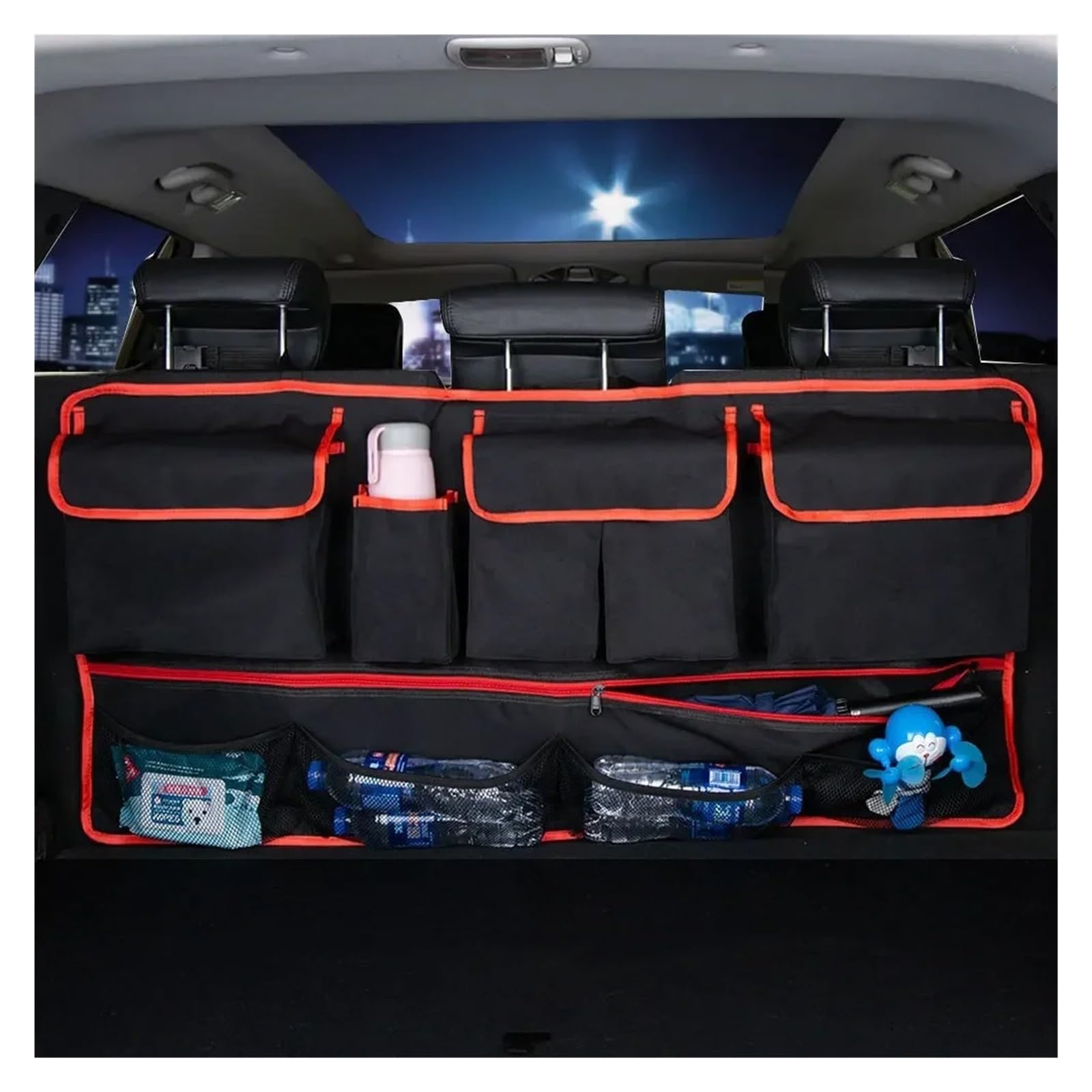 Rücksitz Organizer Auto Multi-Pocket-Kofferraum-Organizer Für Aufhängen