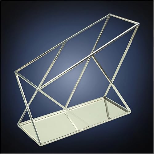 Miniatura 2 de Modern Art Magazine Holder mr114 - Soporte para archivos, libro de periódico, folleto, organizador de caja, cesta de regalo de Navidad y Acción de