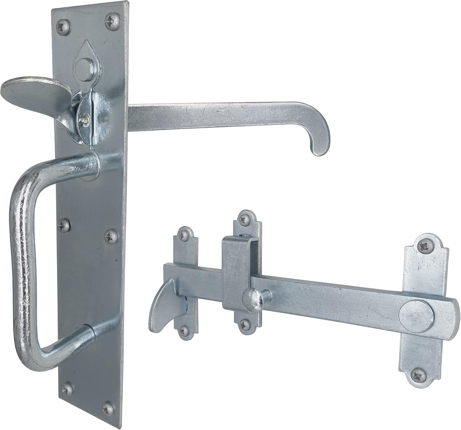 IRONTITE® Suffolk Latch BZP, Garden Gate Latch for Wooden Gates, Ideal