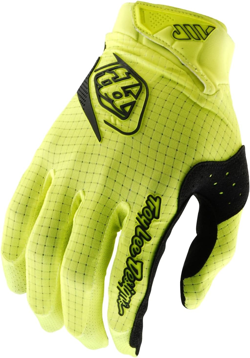Troy Lee Designs Youth Air Glove (2025) for Motocross MX Off-road, Mono Flo Yellow, Youth X-Large