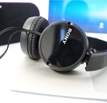 Sony ZX110 Over-Ear Dynamic Stereo Headphones (Black)