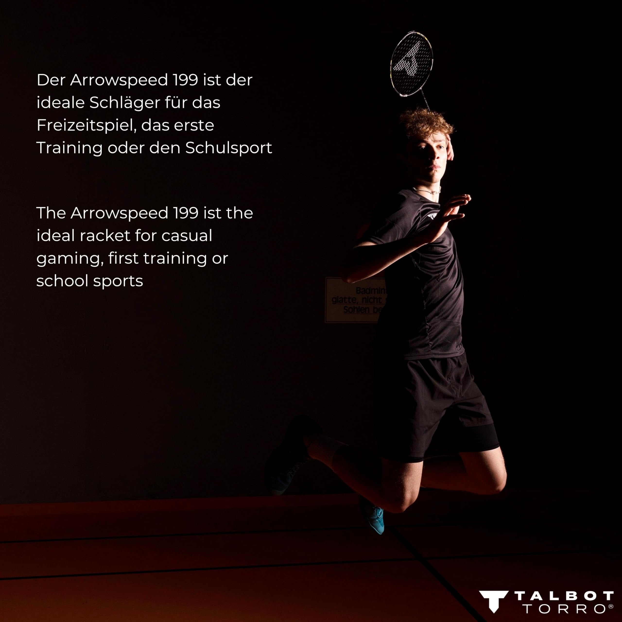 Image secondaire de Raquette de Badminton Talbot-Torro Arrowspeed 199 - Légère et Performante