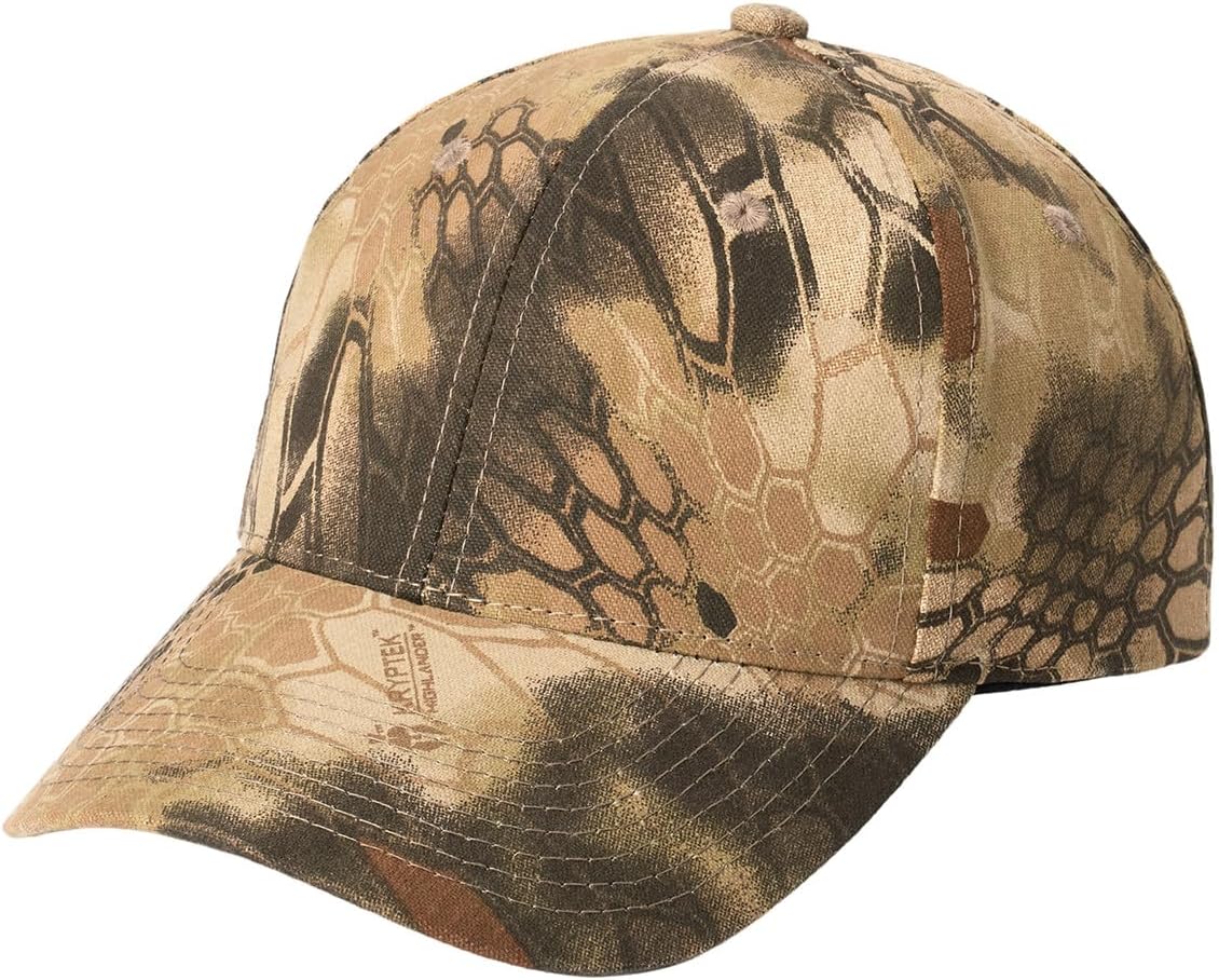 Joe's USA Camouflage Hunting Hats - Adjustable Cotton Poly Camo Deer Hunting, Duck Hunting, Fishing Caps