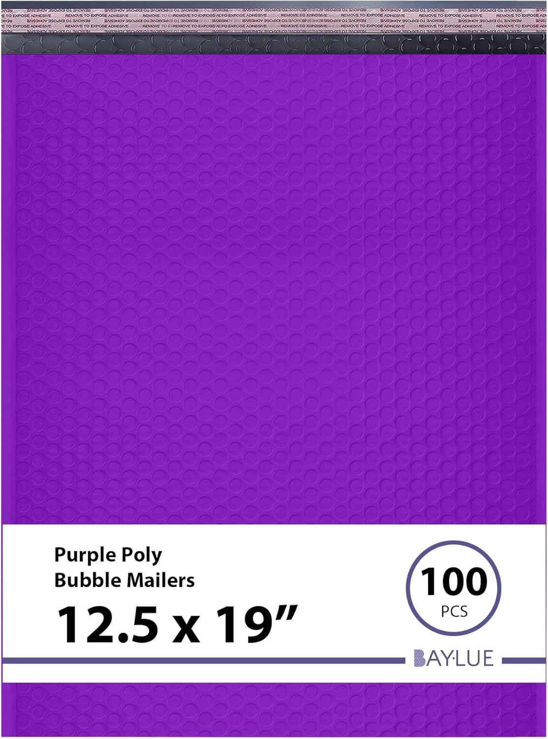 White 10x13 Inch Poly Bubble Mailers |Self Seal Padded Envelopes for Thick books | Air Cushioned Bubble Mailer | Usable Size 9.5x13 Inch | Waterproof Lightweight Mailing Shipping Bags | 100 Pack Bulk