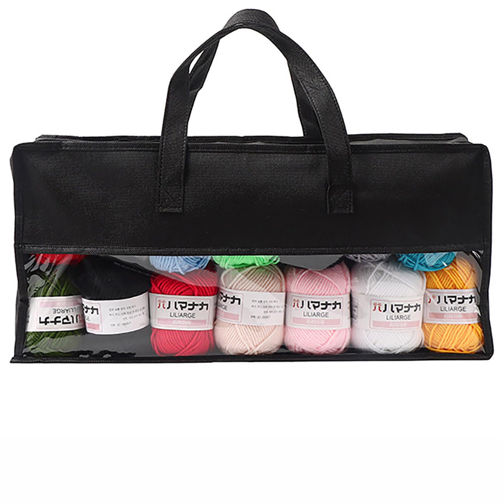 Set di uncinetti ergonomici con accessori per lavori a maglia, per borse all'uncinetto, principianti, hobby, filato e uncinetto
