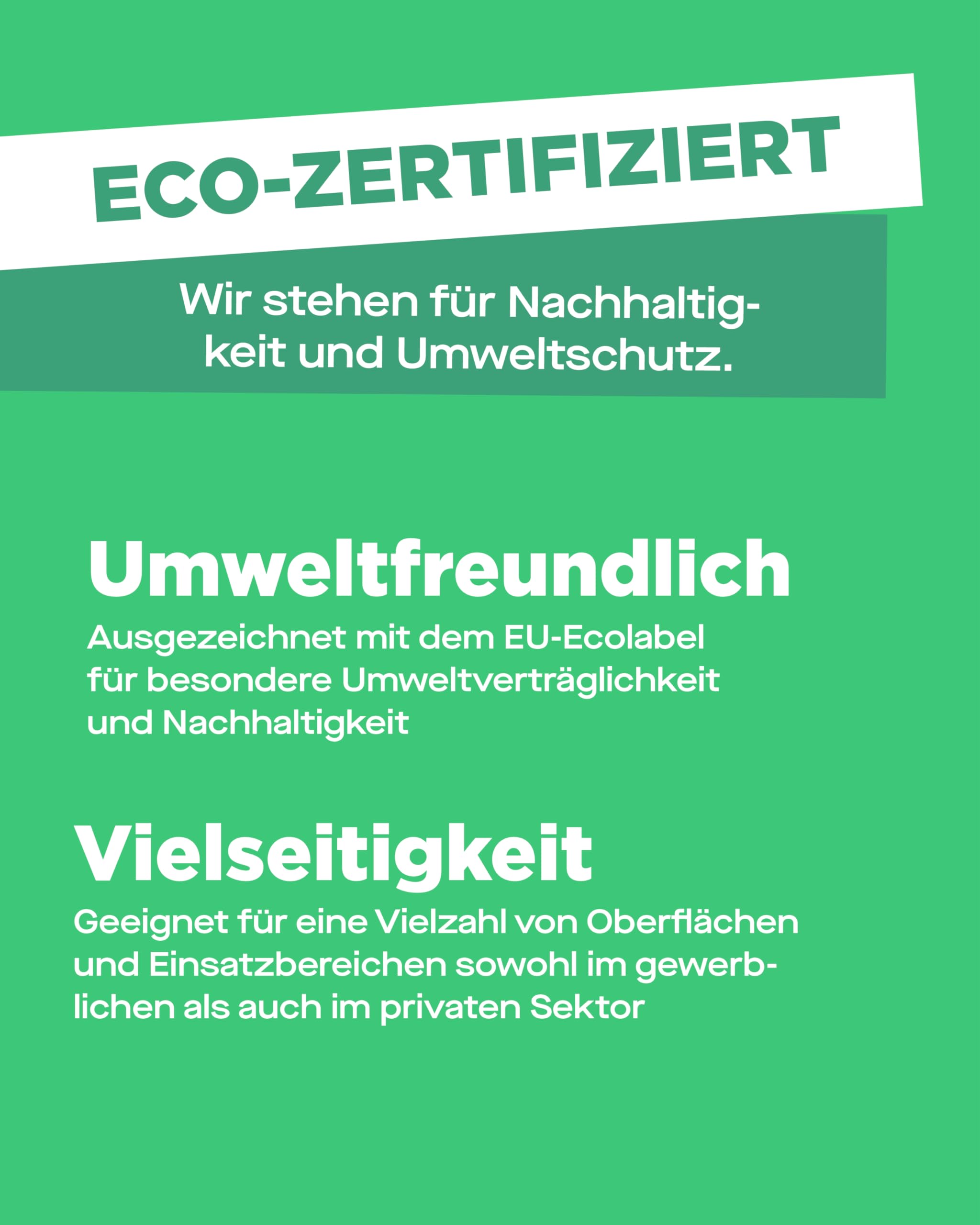 Lorito Allzweckreiniger Konzentrat 12 x 1L | Allesreiniger zertifiziert mit dem EU-Ecolabel, Reinigungsmittel für Edelstahl, Fliesen, Laminat und PVC, Made in Germany