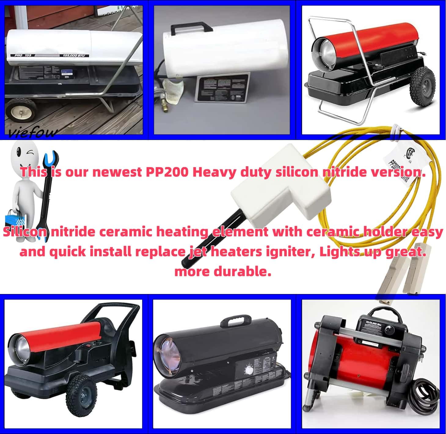 Amazon.com: PP200 PP200SC HA1000 Hot Surface Igniter for