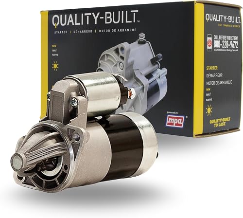 QUALITY-BUILT New Starter, 6977SN, Compatible with 2007-2011 Hyundai/Kia (Borreg