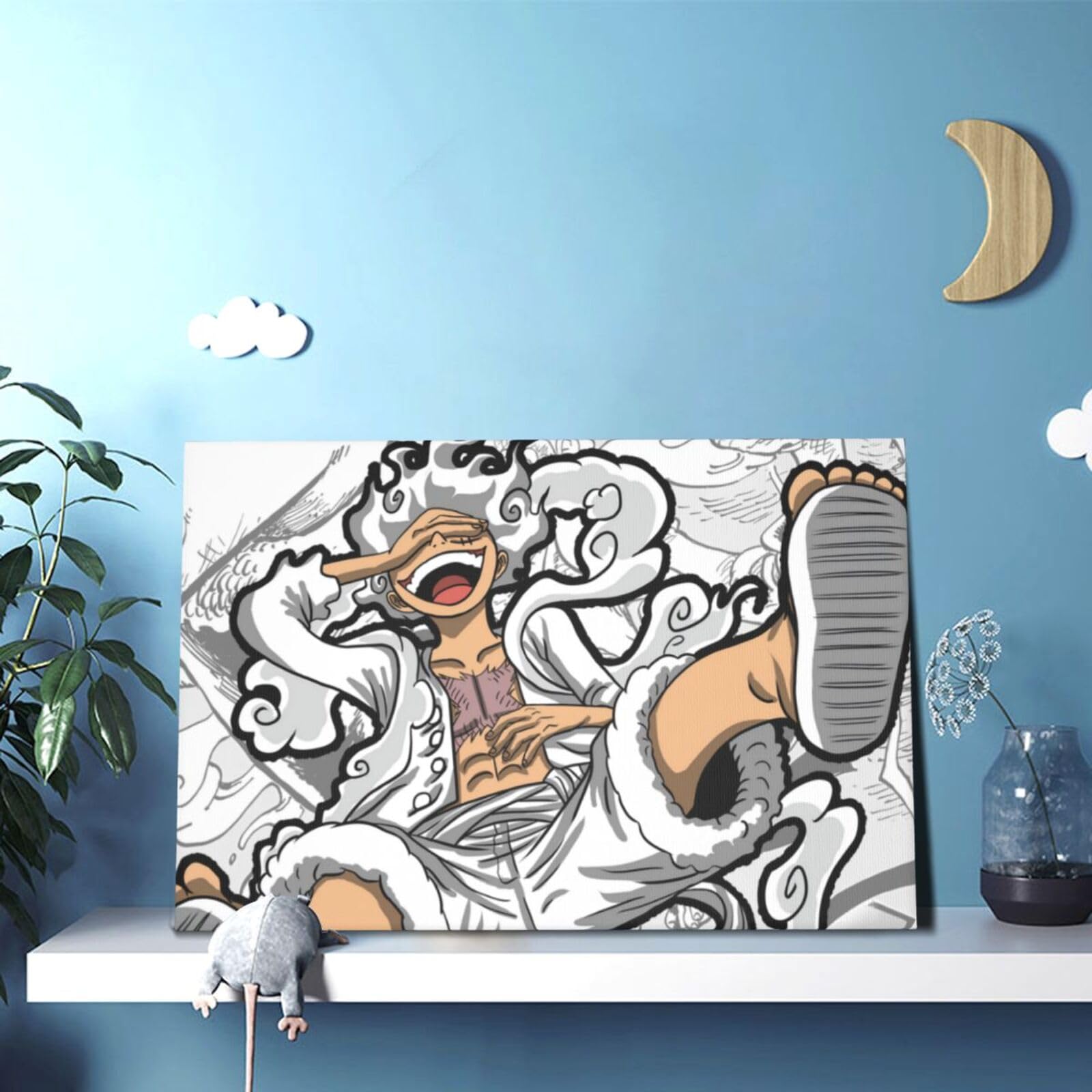 Amazon.co.jp: アートパネル ワンピース ルフィ ONE PIECE ギア5