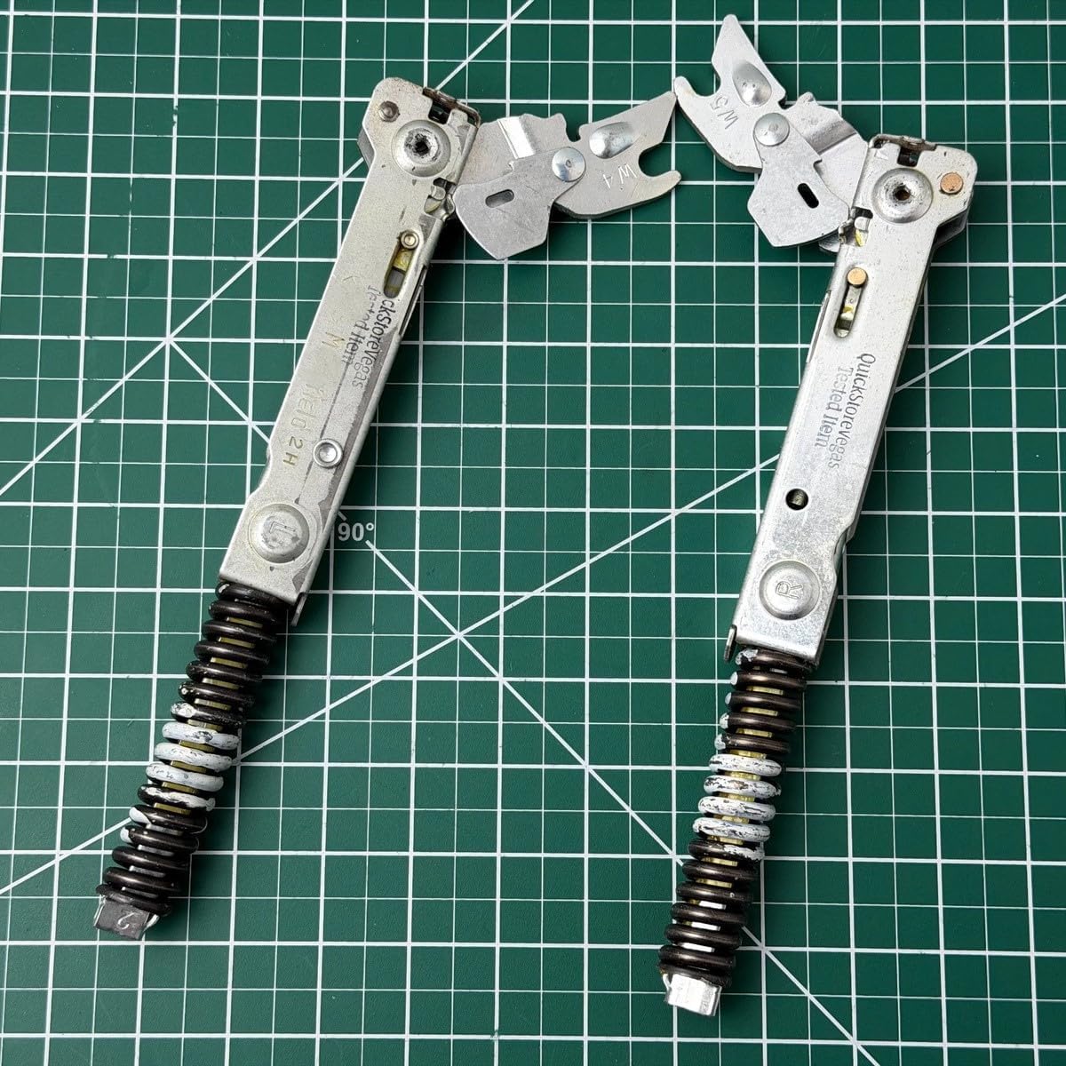 Replacement for KitchenAid Wall Oven Door Hinge Set W11665203 W11633413 W11665204 W11633414#Used # Test