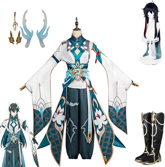 Amazon.co.jp: SUMME 飲月君 コスチューム 仮装制服コスプレ衣装 崩壊 