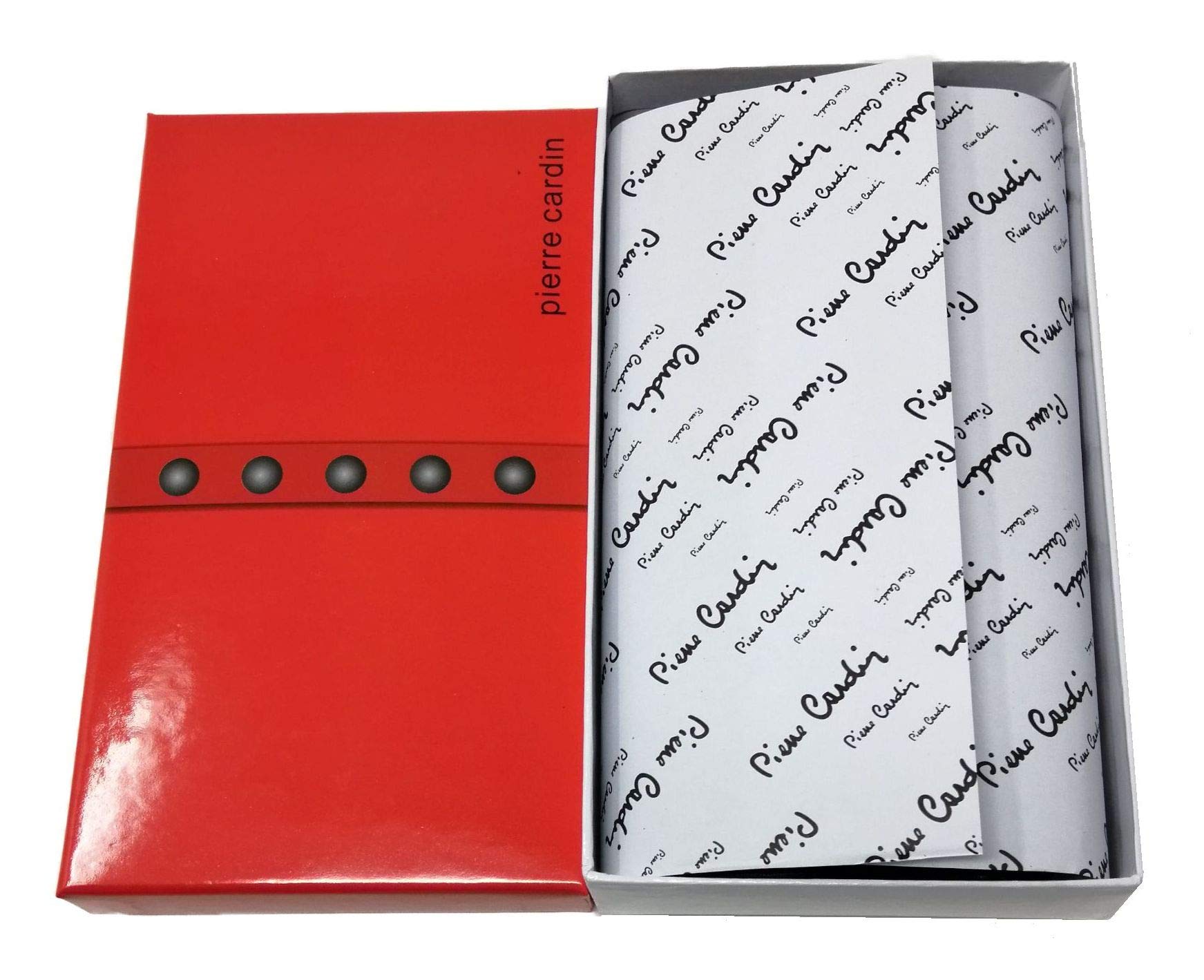 Pierre Cardin Cartera de Mujer, Bonita, Grande, espaciosa, Piel, RFID, Regalo, Cartera con Monedero, Tarjetero, Cartera niña