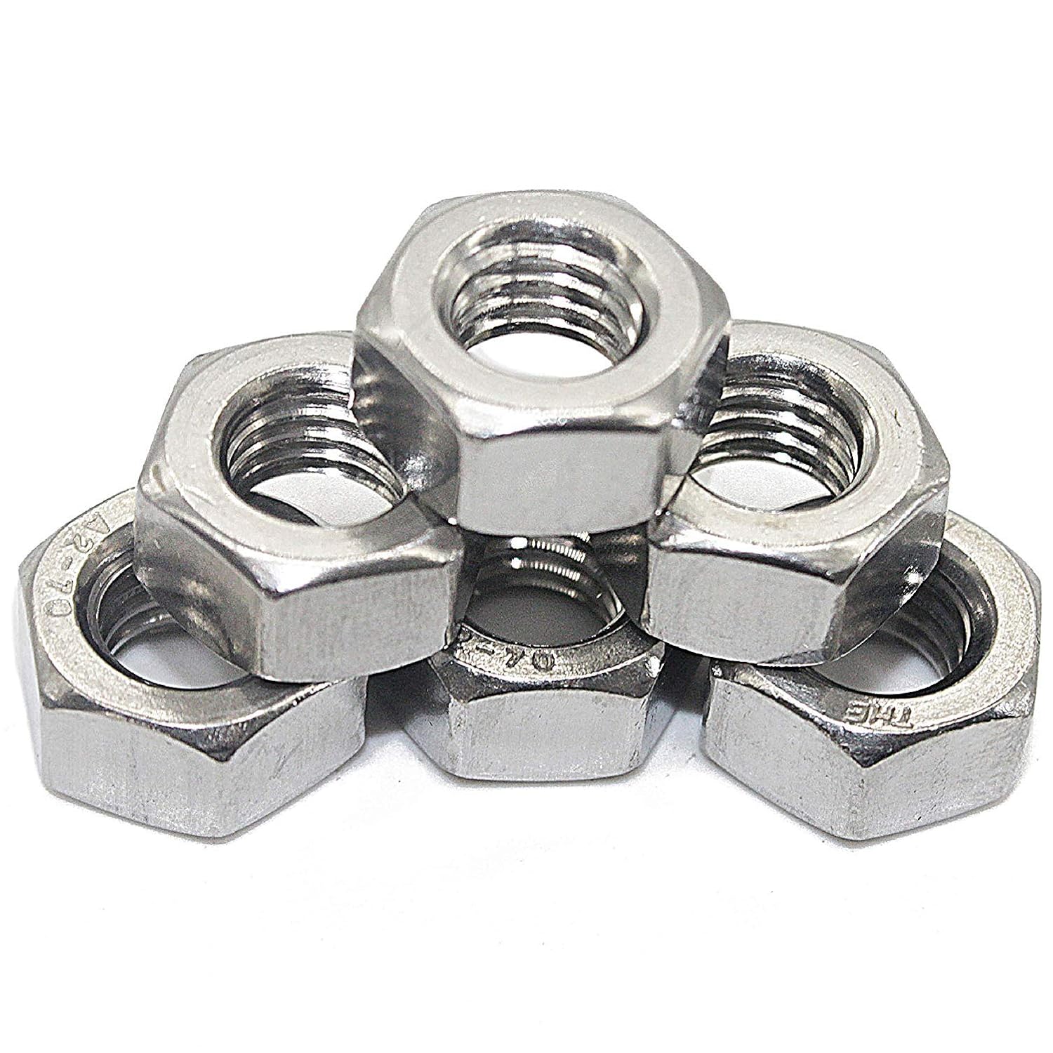 M36 1 piece V2A hex nuts DIN 934 / DINENISO 4032 stainless steel A2